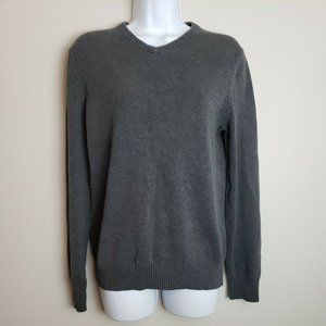 Cherokee Women's Sweater Small Gray Pullover